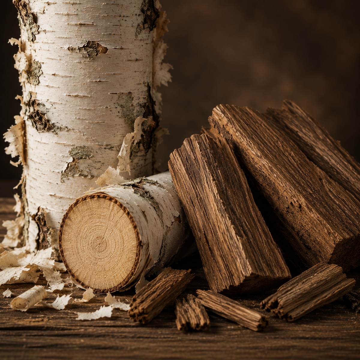 Birch and Teak