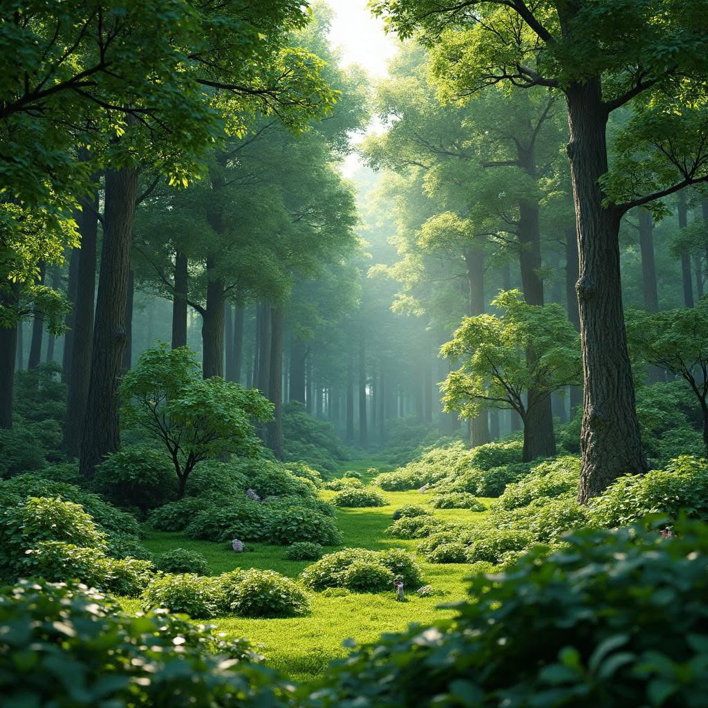 Whispering Green Forest