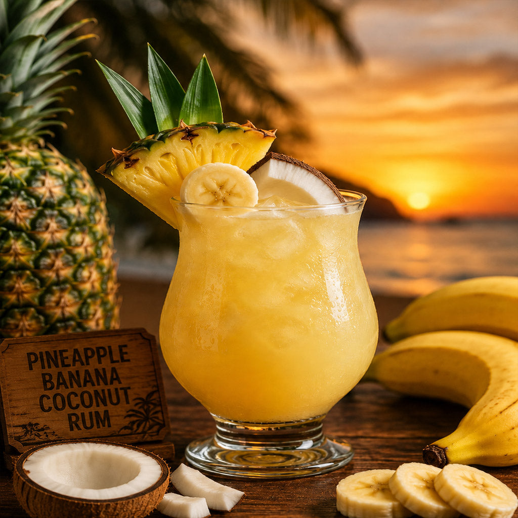 Banana Breeze Rum Punch
