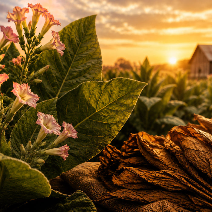 Tobacco Flower Sunset